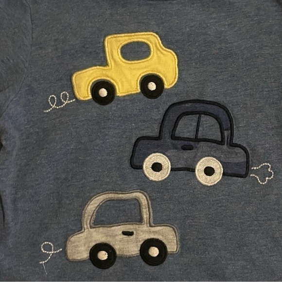 First Impressions Blue Long Sleeve Shirt 12M - Picture 3 of 4